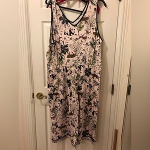 Cuddl duds romper jumpsuit pale pink